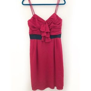 Tory Burch Strappy Red Silk Dress size 4